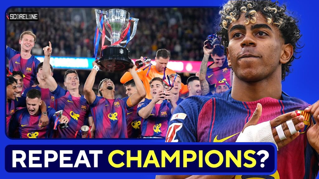 Barcelona feirer La Liga-tittelen