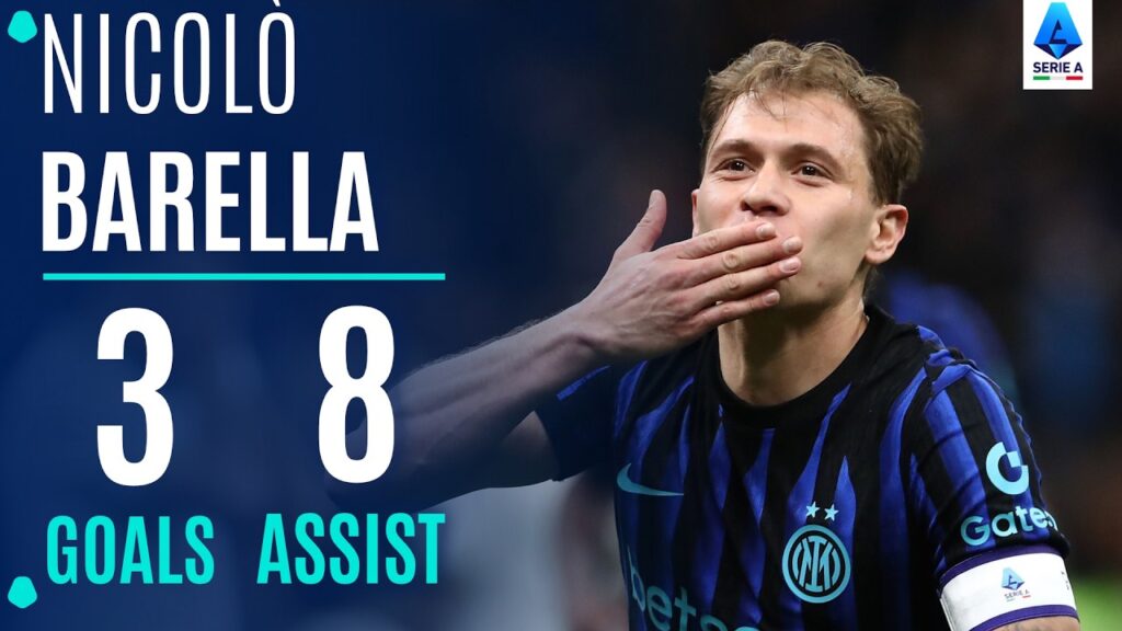 Barella med mål og assist