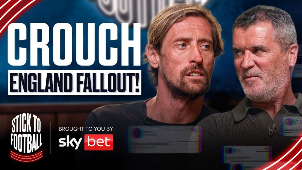 Crouch og Keane diskuterer England