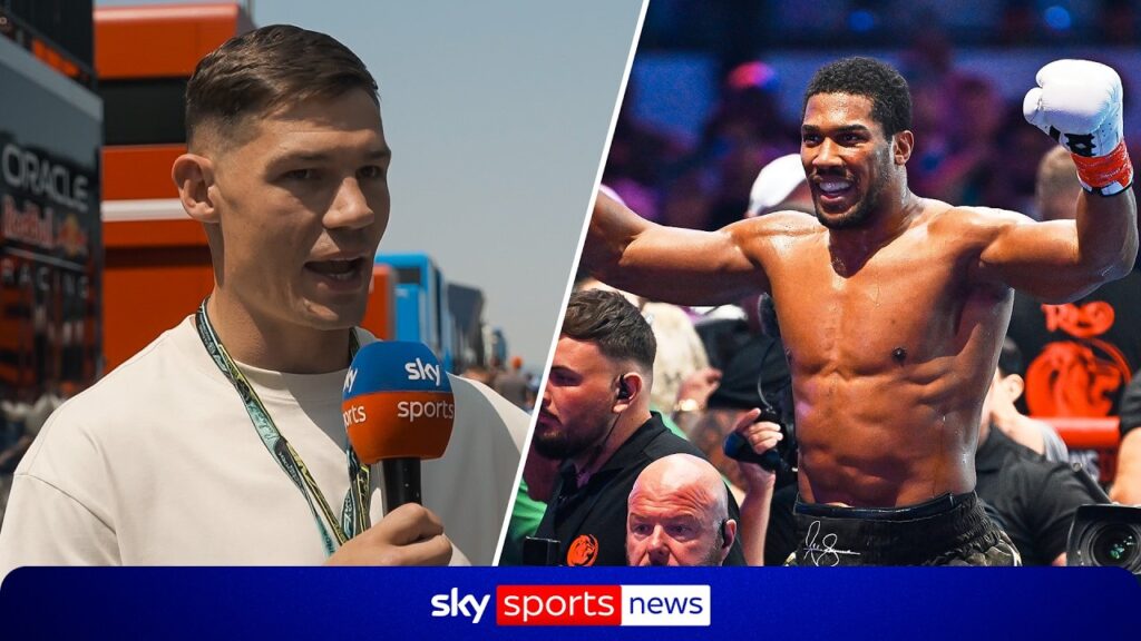 Det koker mellom Anthony Joshua og Chris Billam-Smith