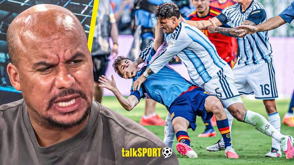 Det koker mellom Gabby Agbonlahor og Leandro Paredes