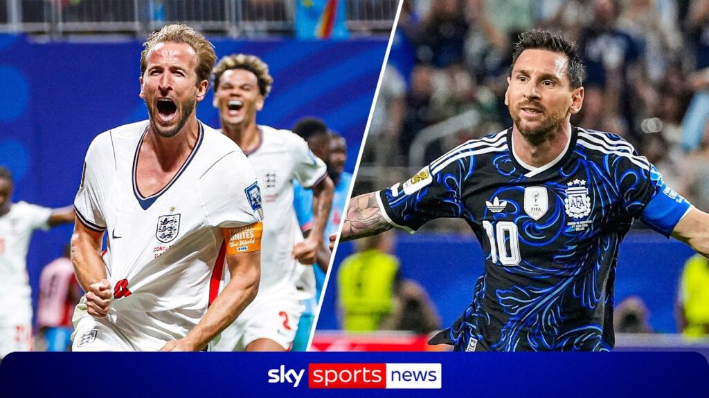 Det koker mellom Harry Kane og Lionel Messi