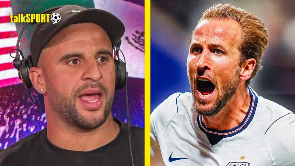 Det koker mellom Kyle Walker og Harry Kane