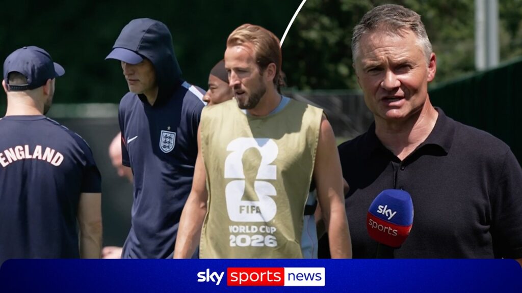 England forbereder seg til VM