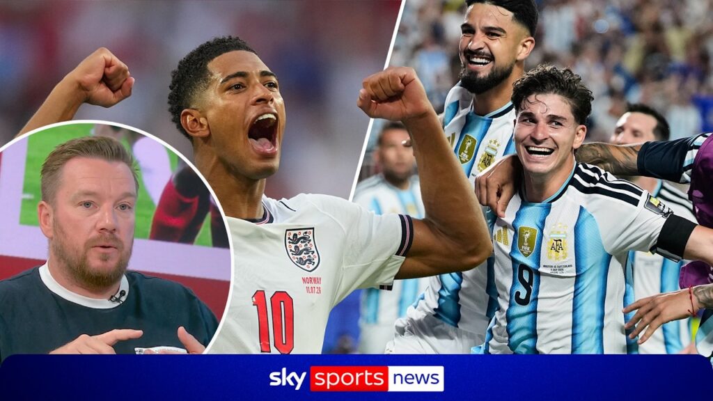 England kan slå Argentina
