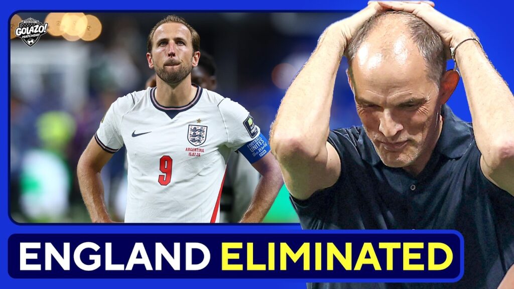 England ute av VM