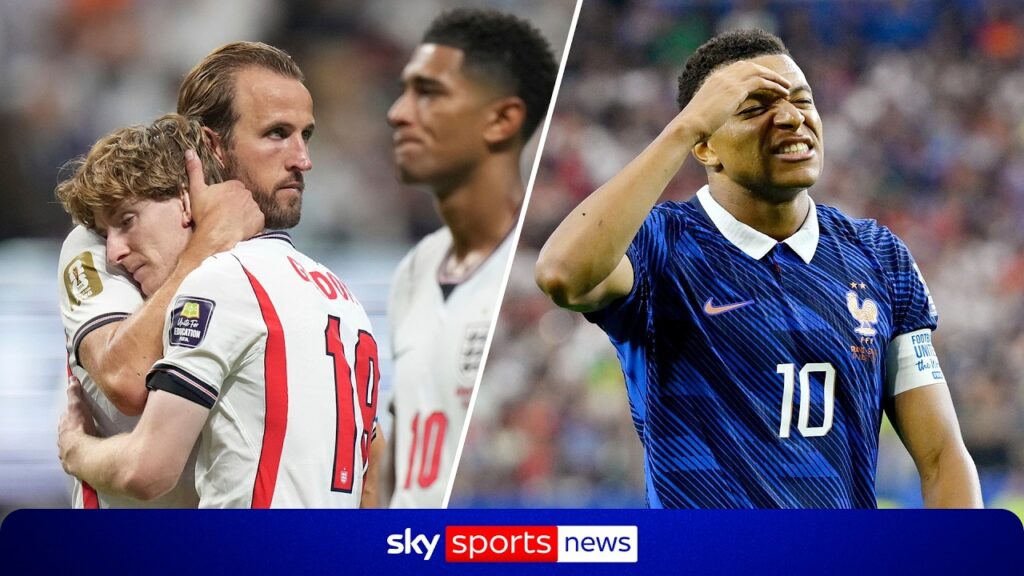 Englands spillere viser følelser