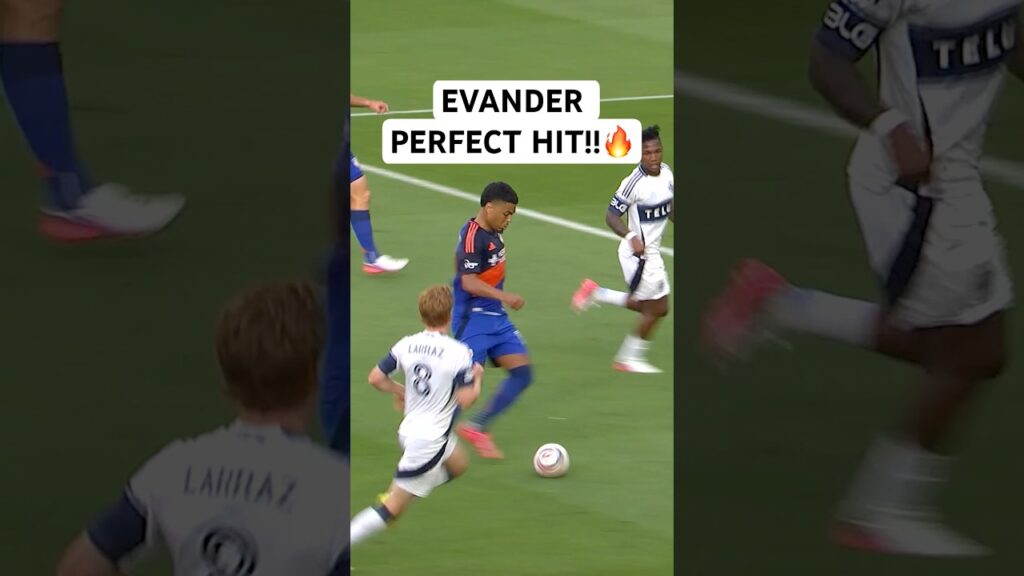 Evander banker inn et mål