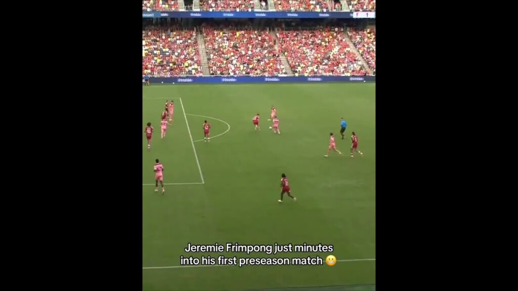 Frimpong debuterer i preseason