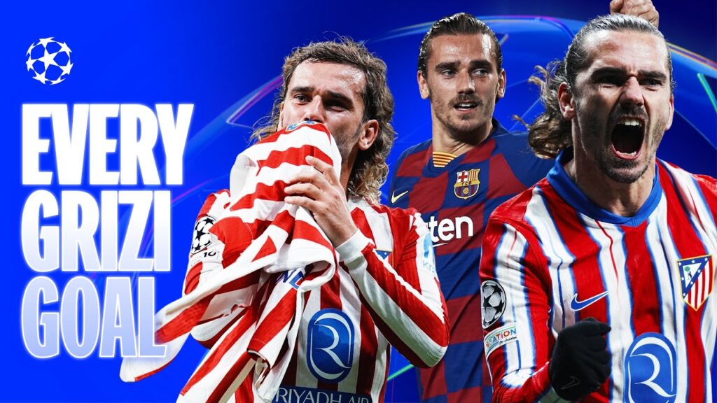 Griezmanns mål i Champions League