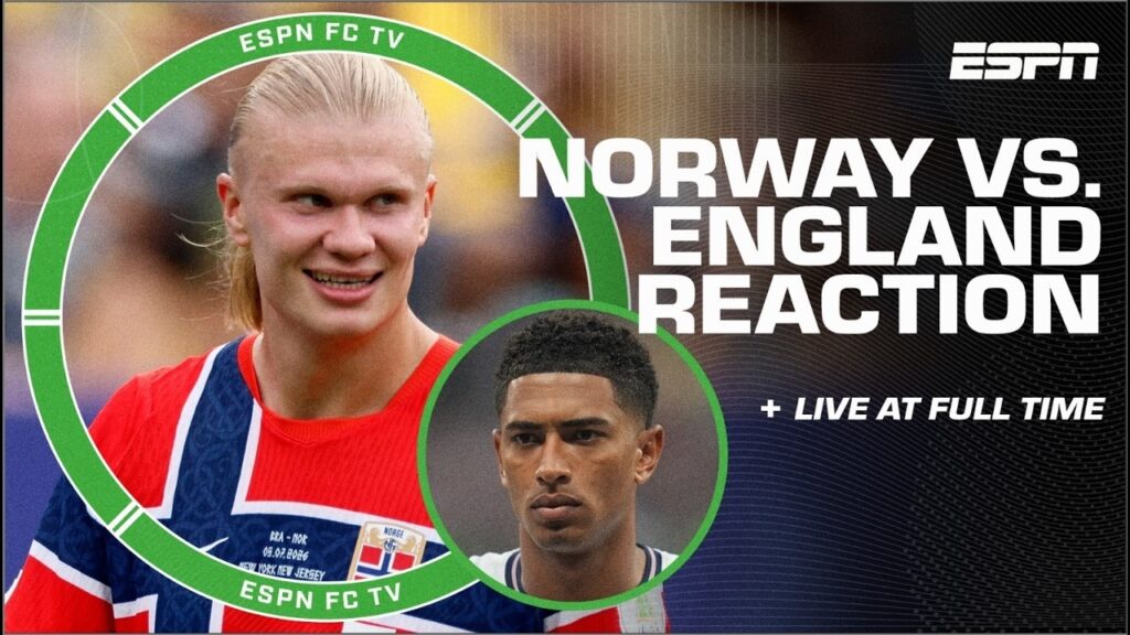 Haaland og Bellingham reagerer