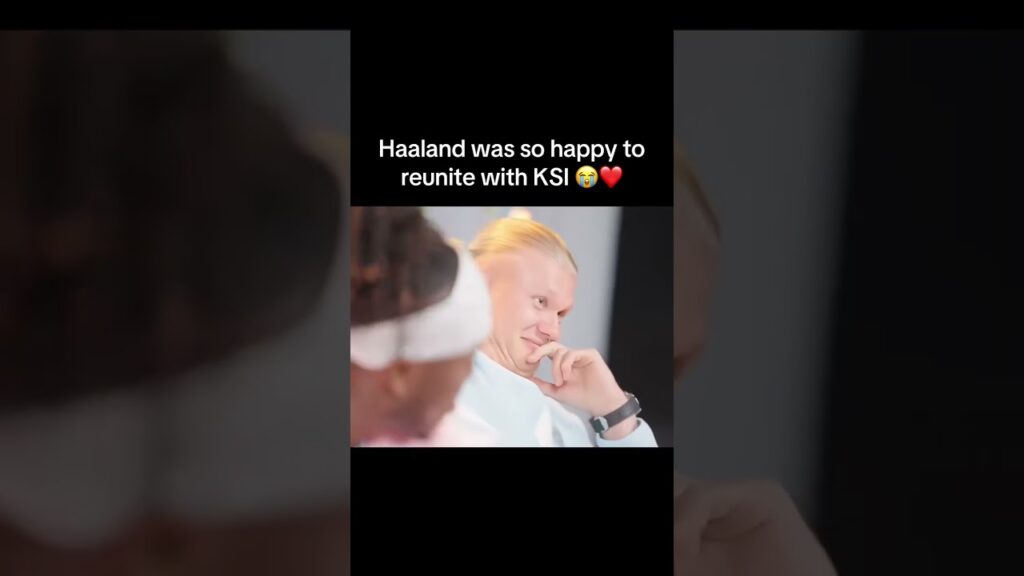 Haaland stråler i intervju