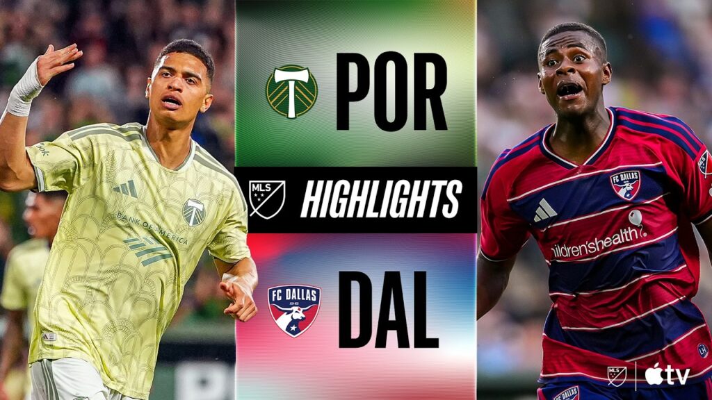 Intens duell mellom Portland og Dallas