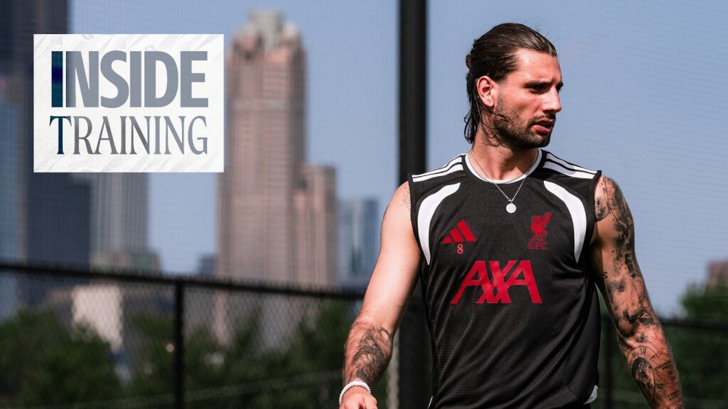 Intens trening i Chicago