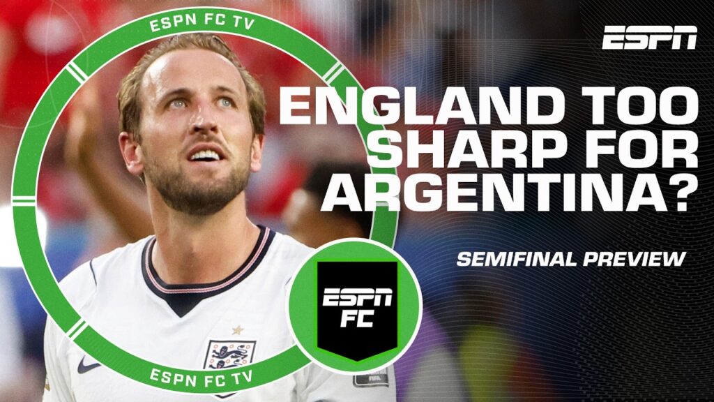 Kane: England for skarpe for Argentina
