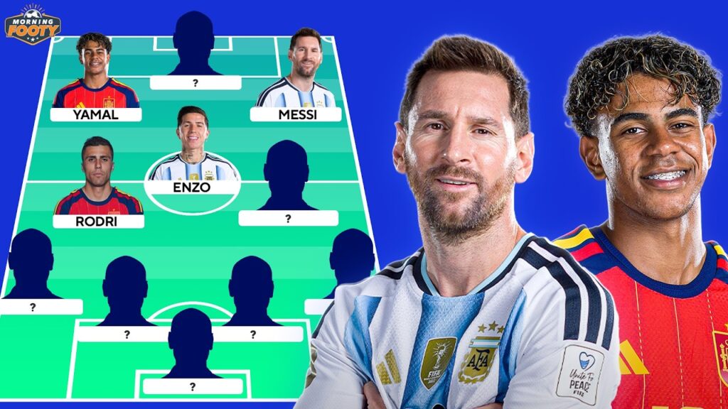 Kombinert XI: Spania vs. Argentina