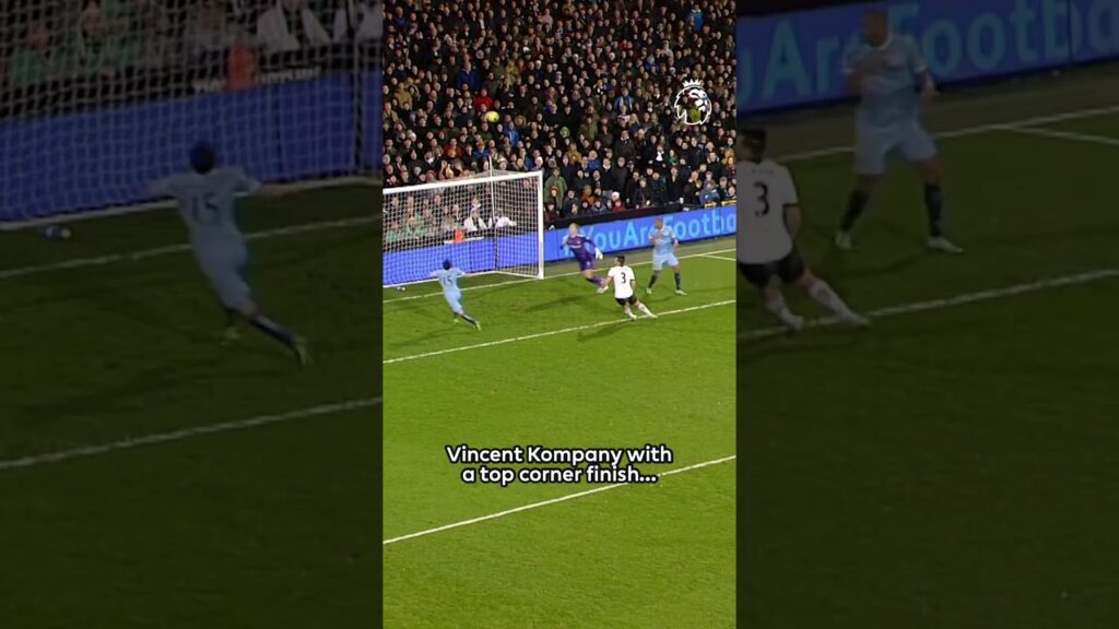 Kompany banker ballen i krysset