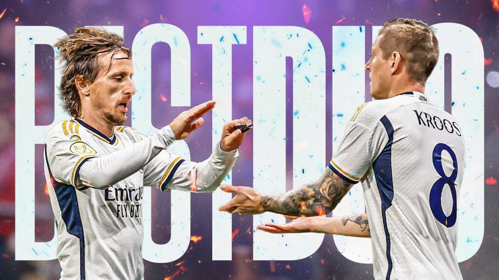 Kroos og Modrić i magisk samspill