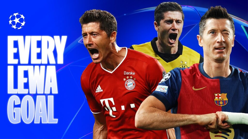 Lewandowski banker inn målene