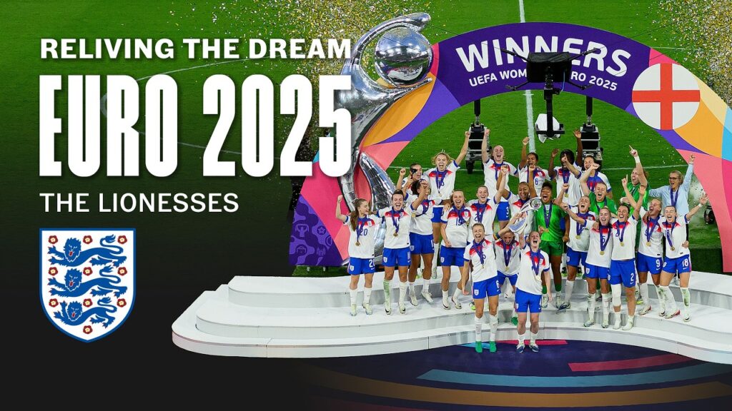 Lionesses feirer EURO 2025-seier