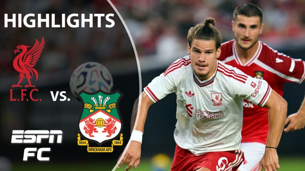 Liverpool dominerer mot Wrexham