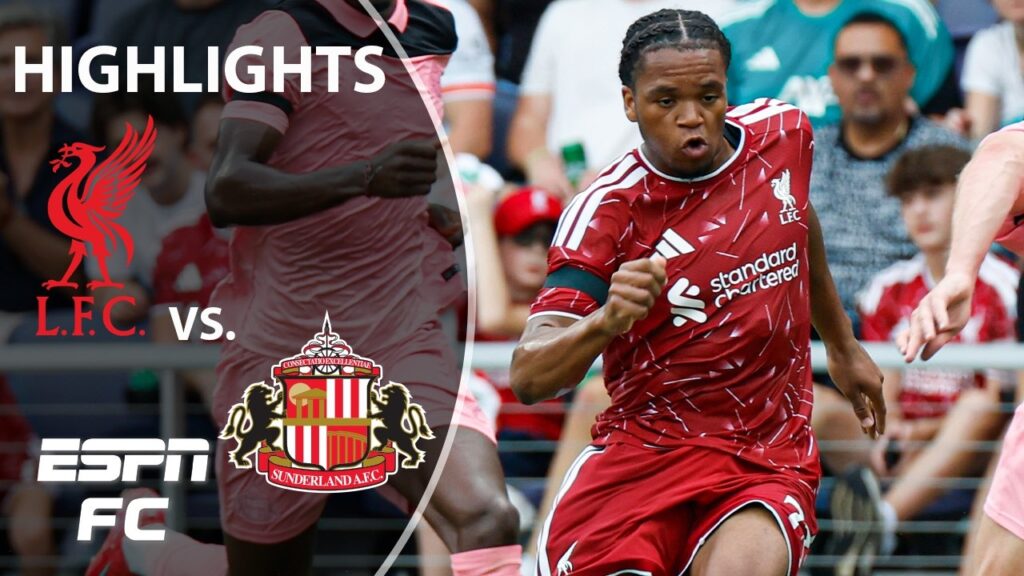 Liverpool i aksjon mot Sunderland