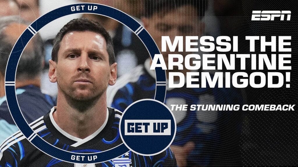Messi leder Argentina til comeback