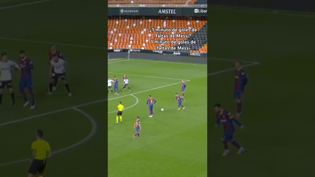 Messi med magisk frispark
