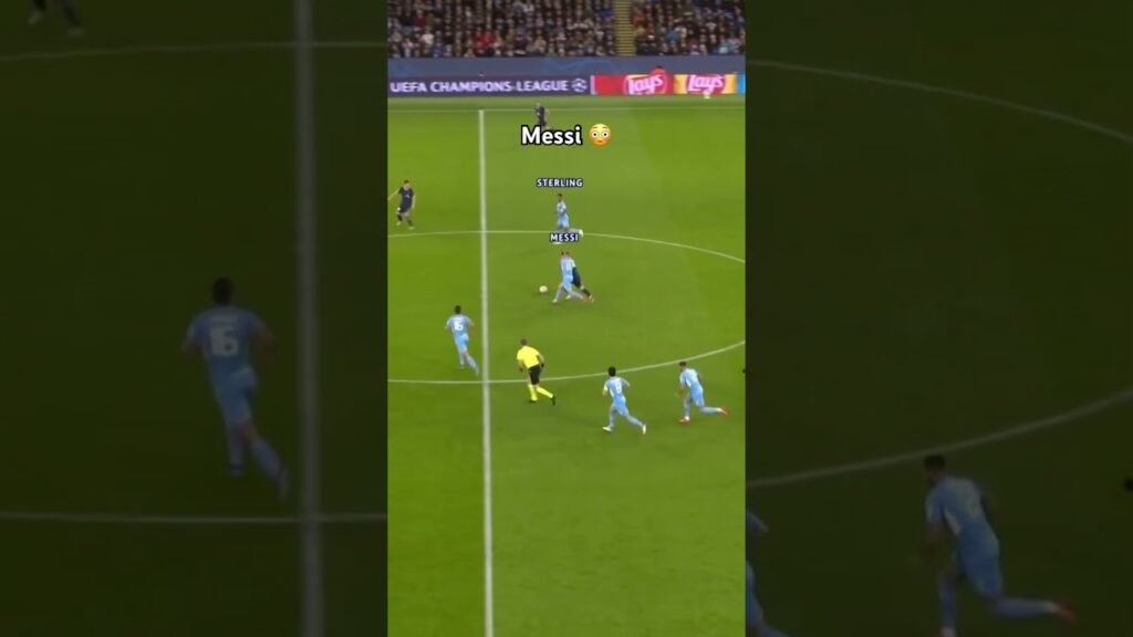 Messi med perfekt tunnel