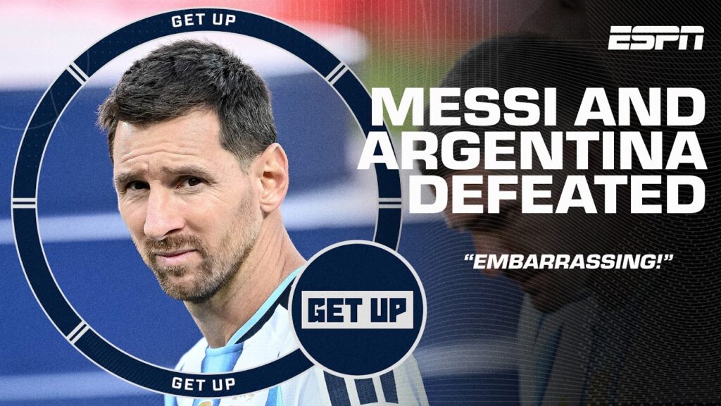 Messi og Argentina i sjokk