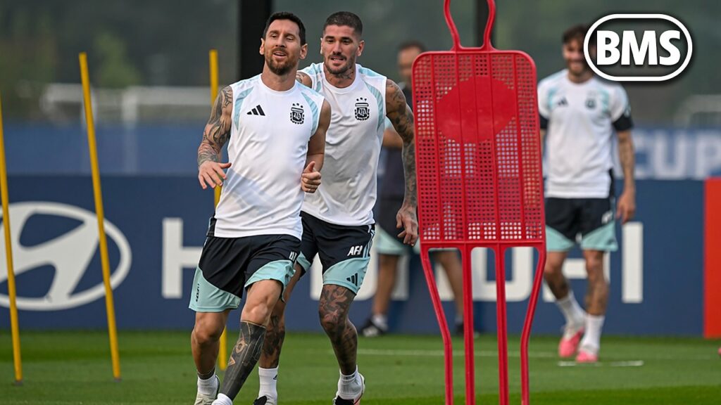 Messi og Argentina tilbake på treningsfeltet