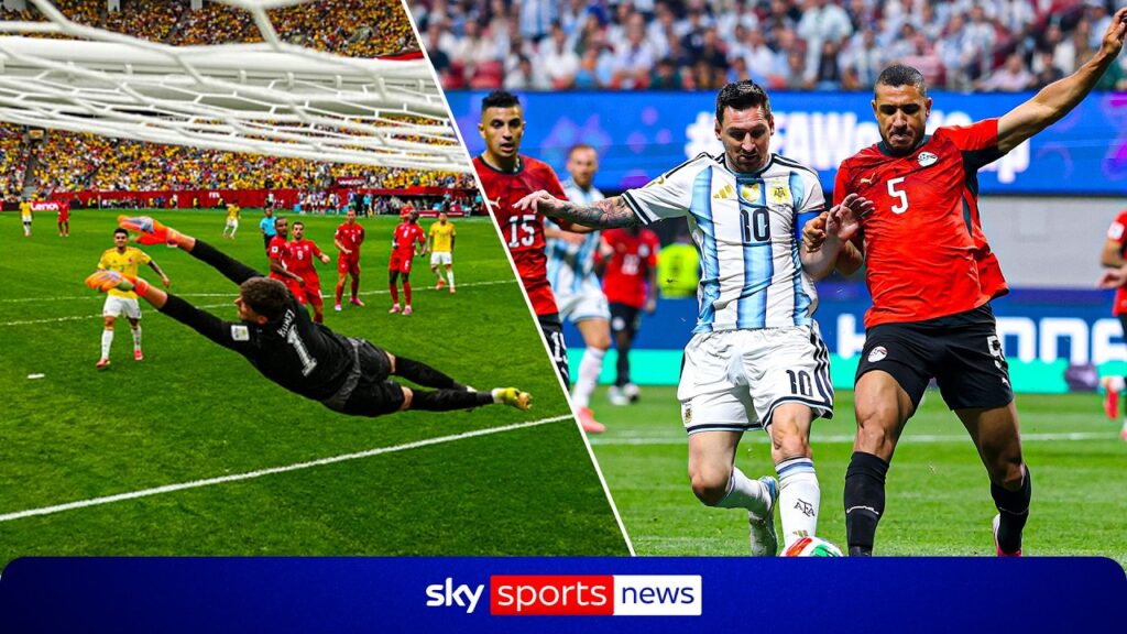 Messi redder Argentina