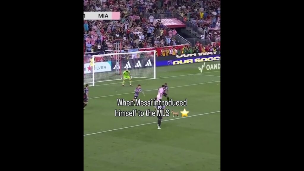 Messi scorer med stil