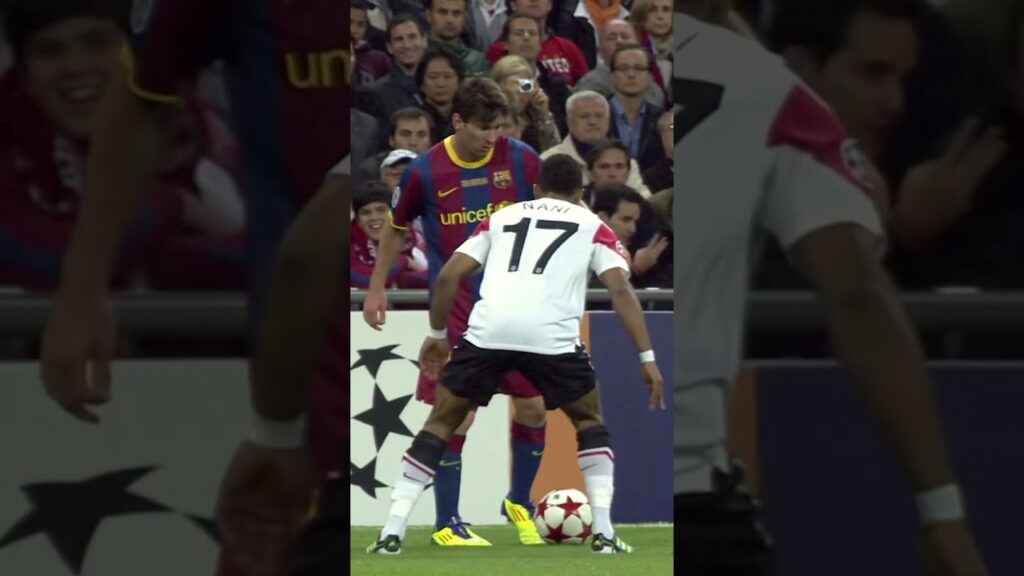 Messi sender forsvareren på feil fot