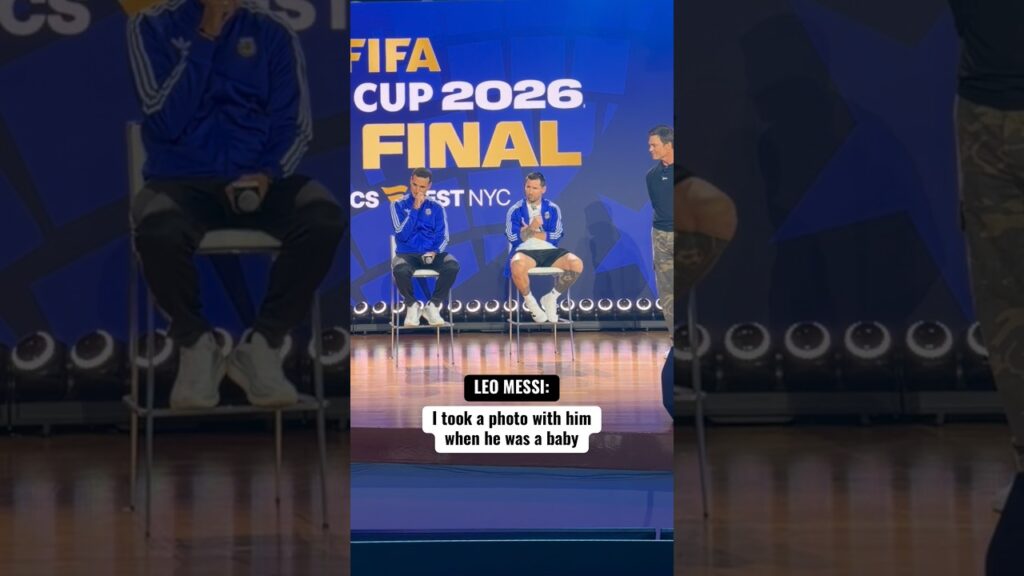 Messi snakker om Lamine Yamal