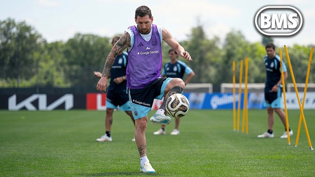 Messi viser ballkontroll