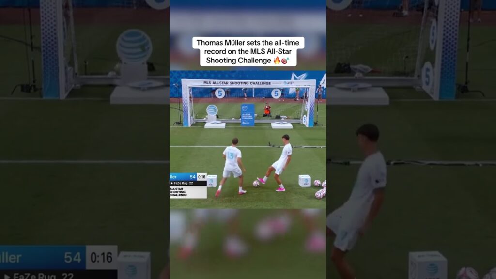 Müller setter rekord i skuddtrening