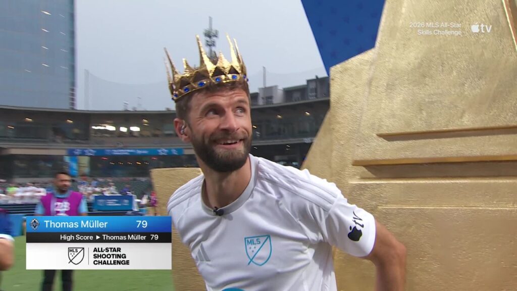 Müller tar seieren i skills challenge