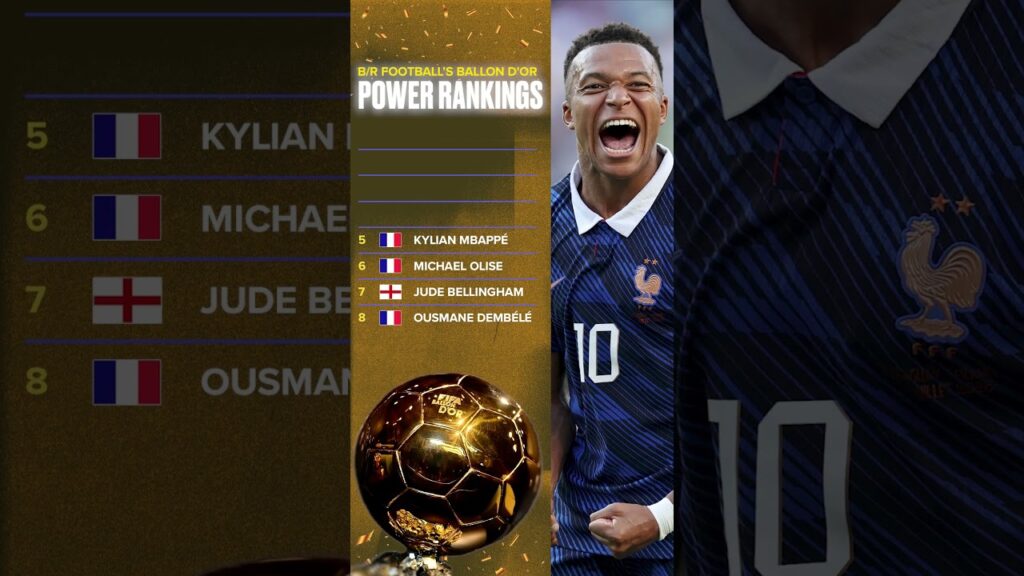Oppdaterte Ballon d’Or rangeringer