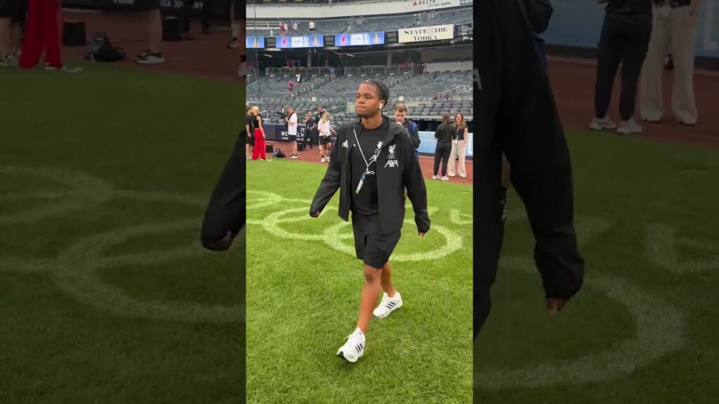 Rio Ngumoha på Yankee Stadium