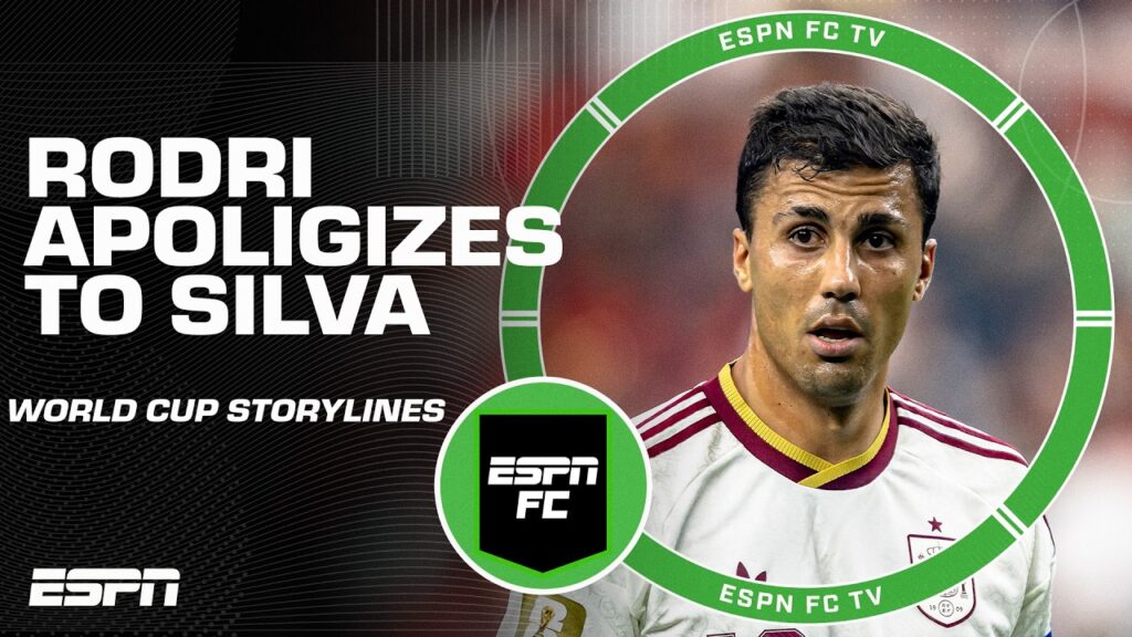 Rodri beklager til Silva