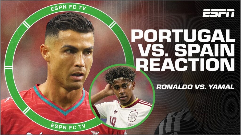 Ronaldo reagerer på kampen