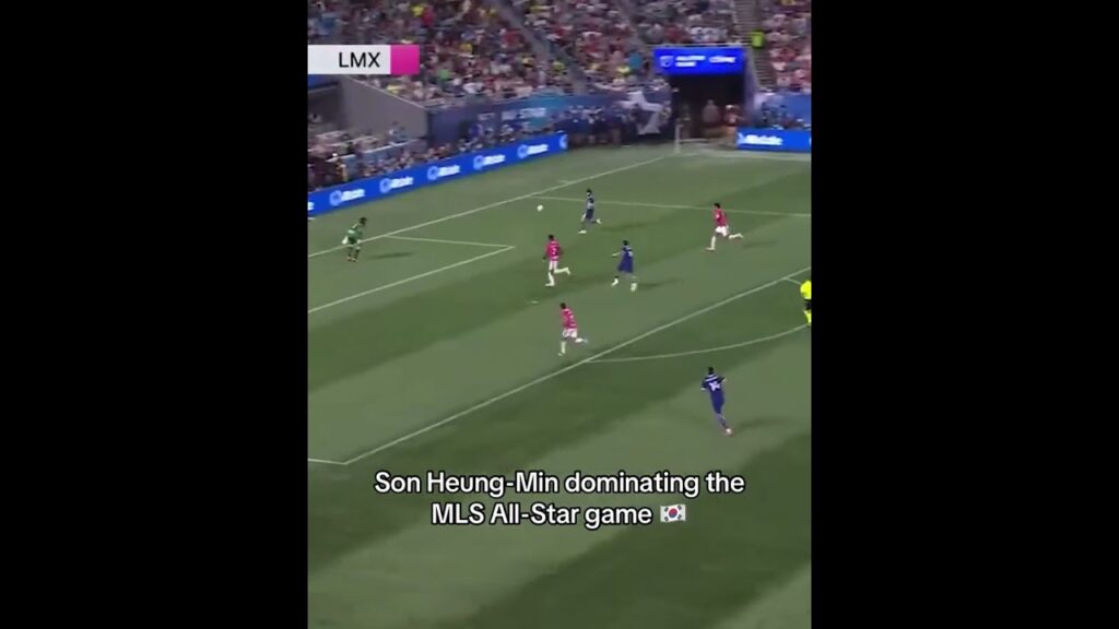 Son Heung-Min i storform
