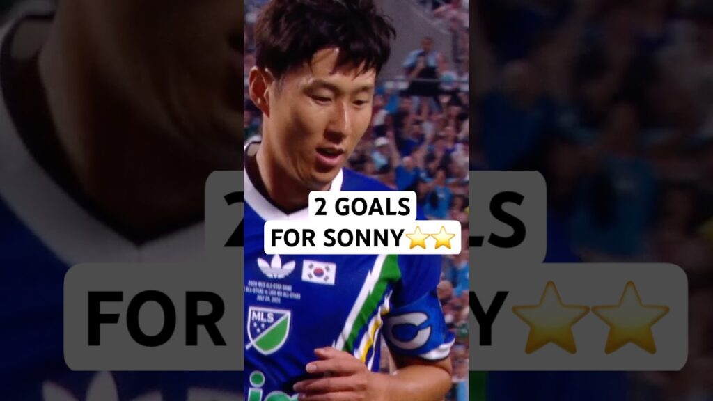 Son Heung-Min med to mål
