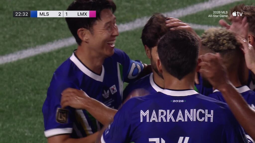 Son Heung-Min med to mål