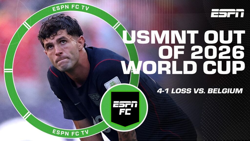 USMNT ute av VM