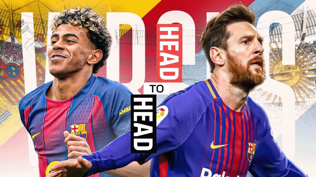 Yamal og Messi i duell