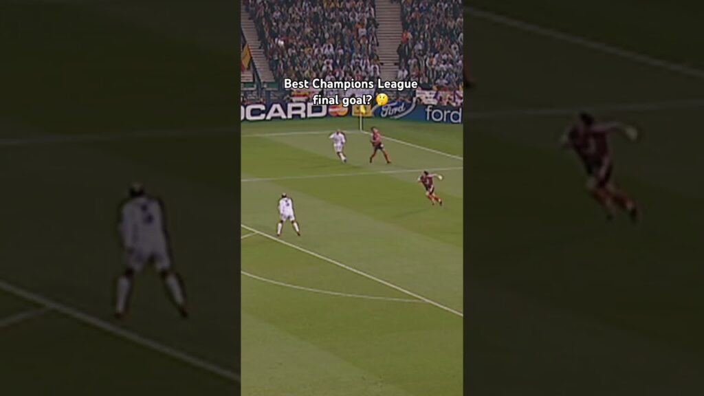 Zidane banker inn volley