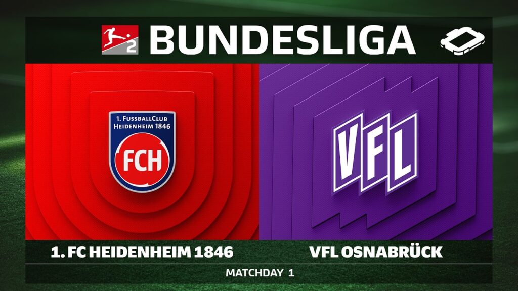 1. FC Heidenheim 1846 og VfL Osnabrück i nytt oppgjør