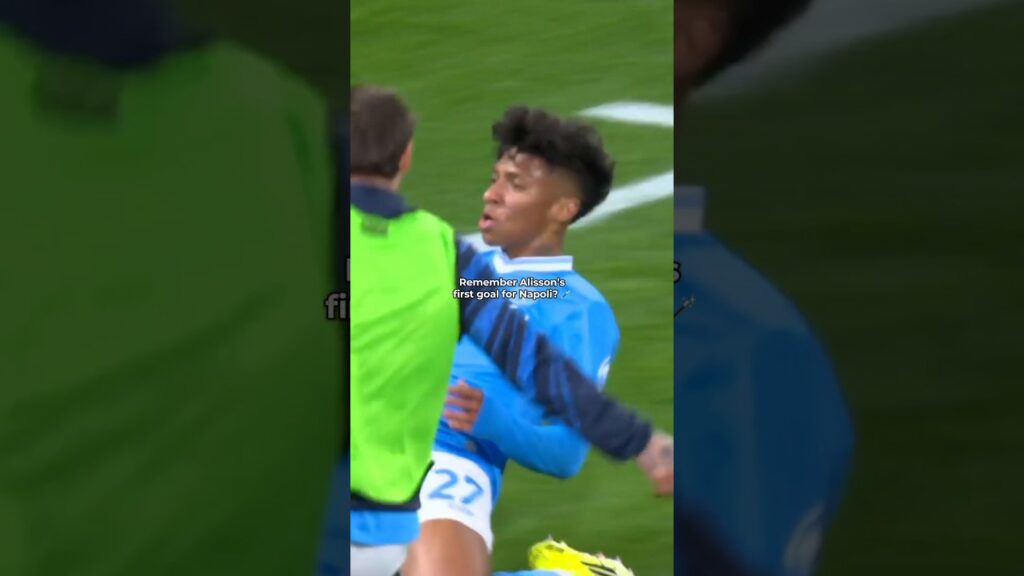 Alisson scorer sitt første mål